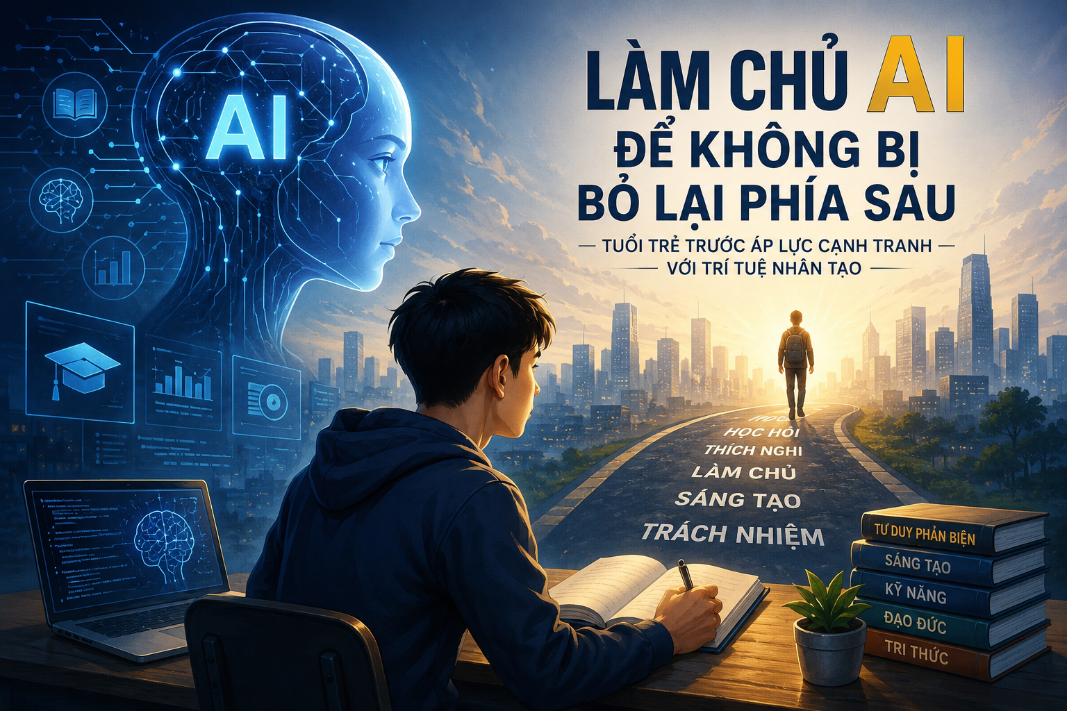Tuổi trẻ trước áp lực cạnh tranh với trí tuệ nhân tạo